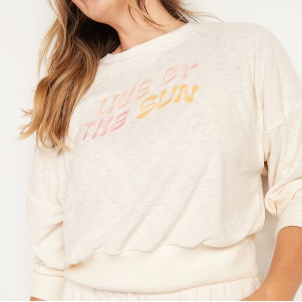 🥳HP🎉 Old Navy Long Sleeve Terry Sweatshirt NWT Sz 2X